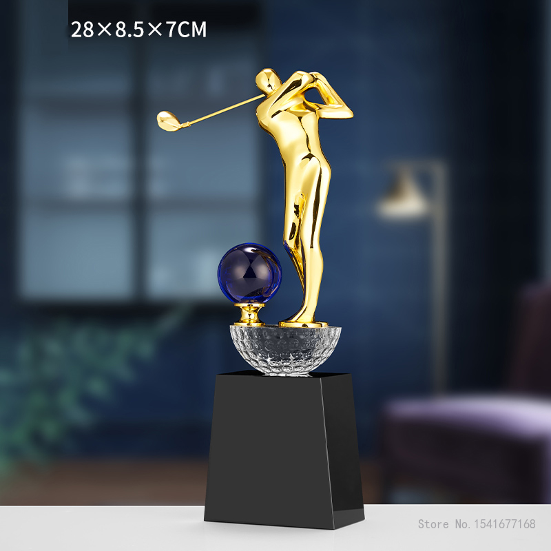 Badminton Cup - 맞춤형 고급 골프 크리스탈 트로피, 기념품,