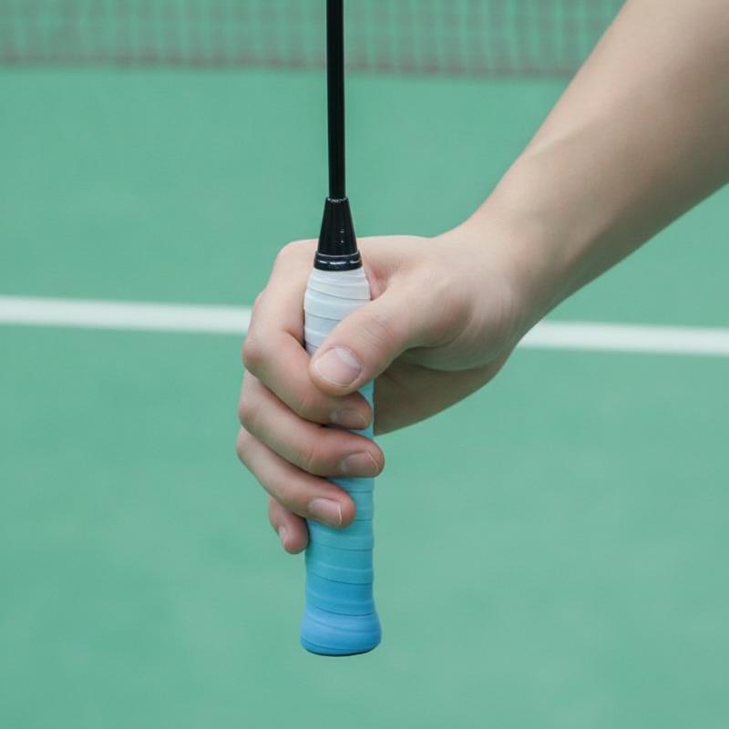 그라디언트 컬러 땀 방지 테니스 라켓 그립 테이프 통기 - Badminton Badminton 리뷰 및 가격