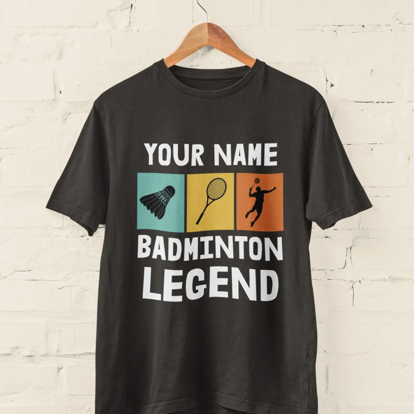 개인 맞춤형 배드민턴 레전드 티셔츠 선수들을 위한 맞춤 - Badminton Legend 리뷰 및 가격
