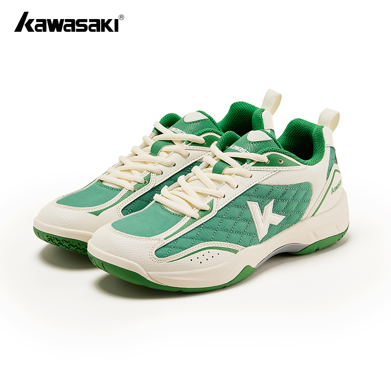 가와사키 레트로 고탄성 전문 배드민턴 신발 K1B50- - Badminton Vector 리뷰 및 가격