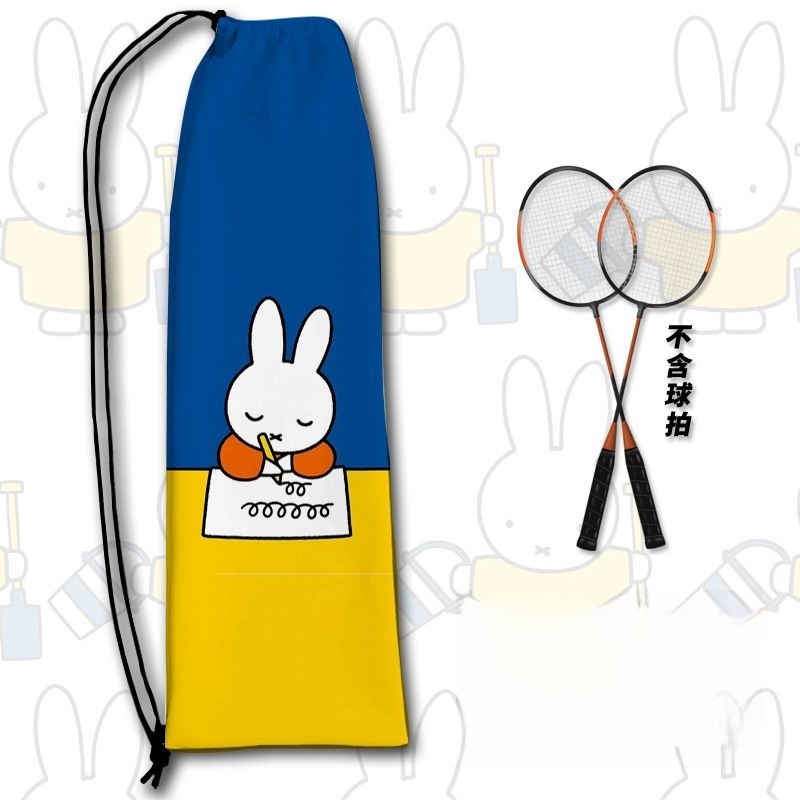 새로운 크리에이티브 미피 라켓 보관 가방 만화 토끼 프 - Badminton Tv 리뷰 및 가격
