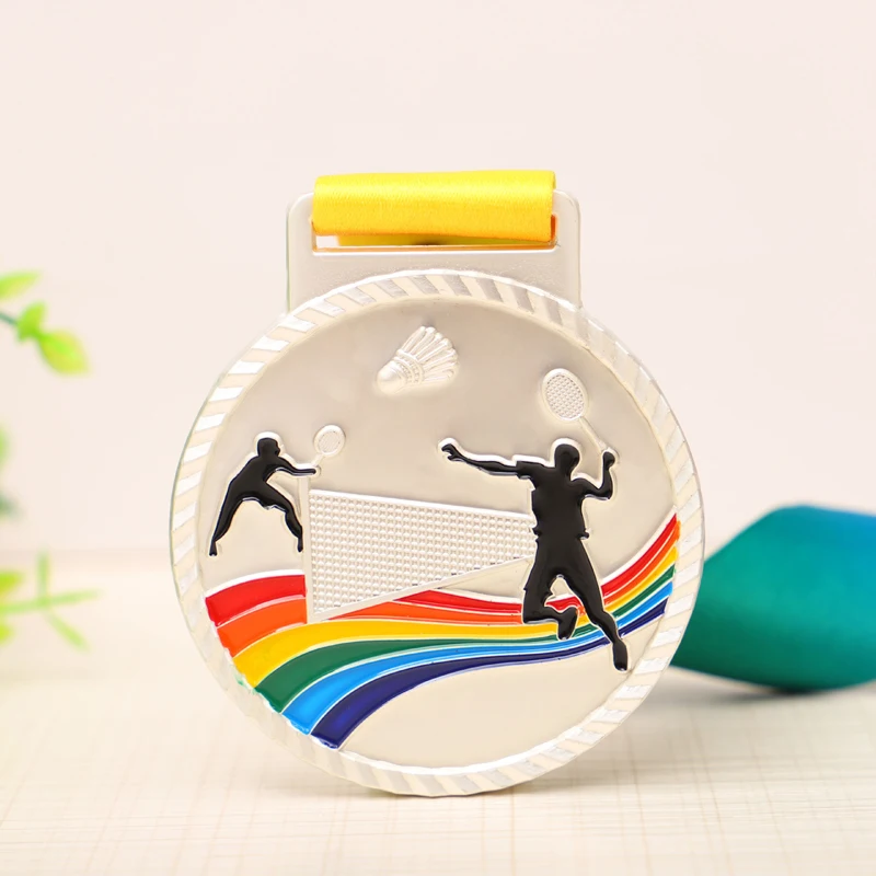 맞춤형 배드민턴 마라톤 금속 메달, 밀 귀 컵 금, 은 - Badminton Cup 리뷰 및 가격